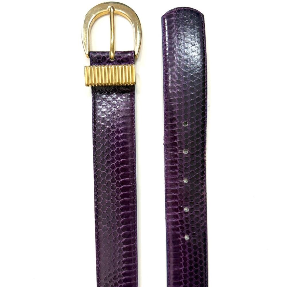 The Ritz Snake Skin Belt - Picture 2 of 6